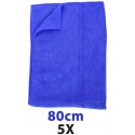 Microfibre 80cm - Pack de 5